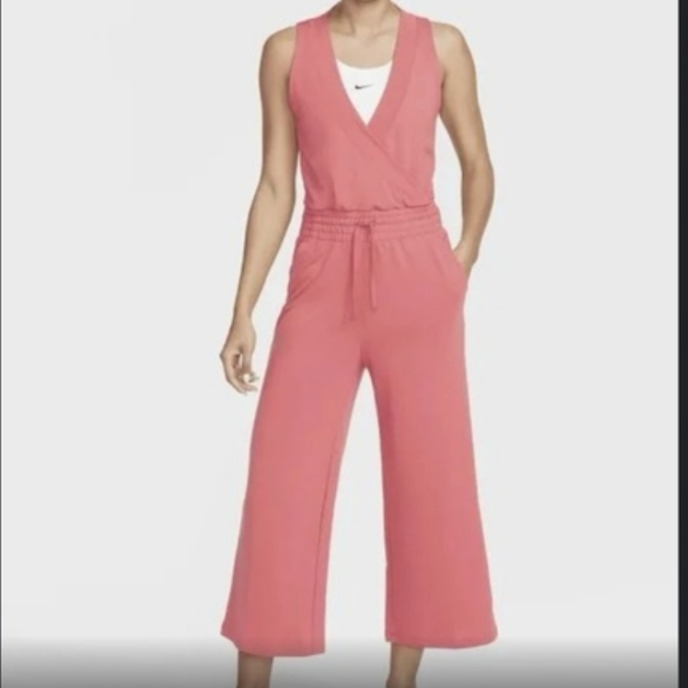Nike Yoga​ Dri-Fit French Terry Jumpsuit SzS